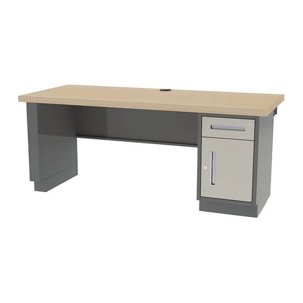 Greene Manufacturing Pre Engineered Work Stations Workstation, 30" D X 29-3/4" H, 72" W X Hardwood, Maple - DT-6AK