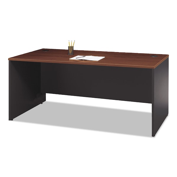 Bush Desk Shell Series C Collection 72W Desk Shell, 29.38 in D X 29.88 in H, 72" W X - WC24436