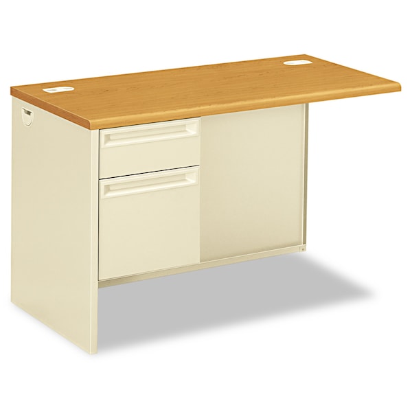 Hon Return Shell Returns, 24 in D X 29-1/2 in H, 48" W X Harvest/Putty - H38216L.C.L
