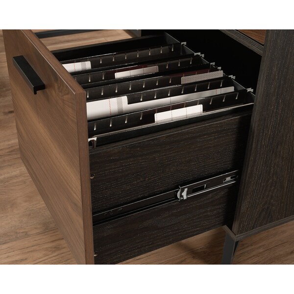 Sauder 57.48 in D X 30 in H, 57.48 in W X Engineered wood, Metal - 431209