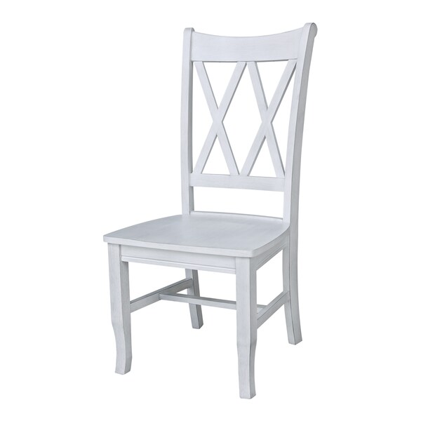 International Concepts Hampton Desk With Double XX Back Chair - K62-OF-67X-220