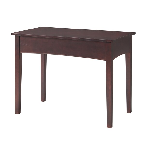 Alaterre Furniture Shaker Cottage 40"W Desk, Espresso - ASCA06P0