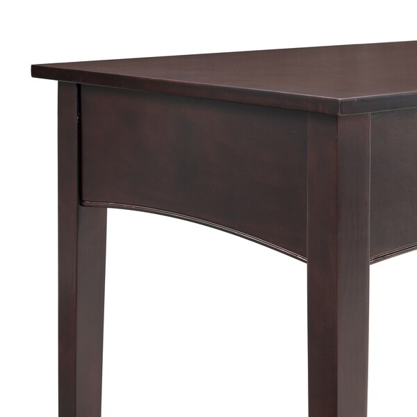 Alaterre Furniture Shaker Cottage 40"W Desk, Espresso - ASCA06P0