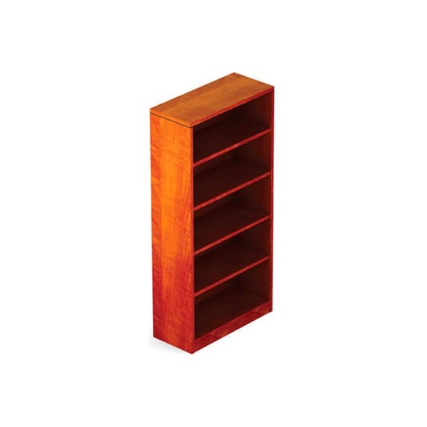 Gec Offices To Go 4 Shelf Bookcase in Dark Cherry - Executive Modular Furniture - SL71BC-ADC