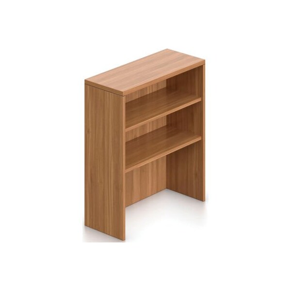 Gec Offices To Go - Hutch Bookcase - 36"W x 15"D x 36"H - Walnut - SL36HO-AWL