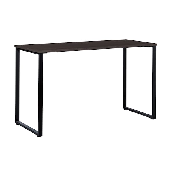 Hirsh Commercial Desks, 29.5 in D X 40.25 in H, 70.9 in W X Steel, Laminate, Black / Weathered Charcoal - 23957