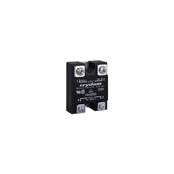 Relevadores de estado sólido Crydom - Montaje industrial Pm Ip00 SSR, 660Va C/50A, entrada de CD, RN - HD6050-10