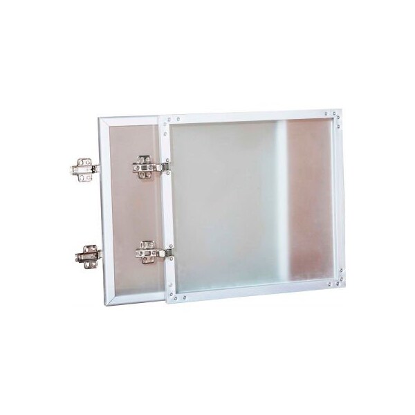 Lorell Lorell Frosted Glass Door Kit for Hutch - 36" - Essentials Series - 59577