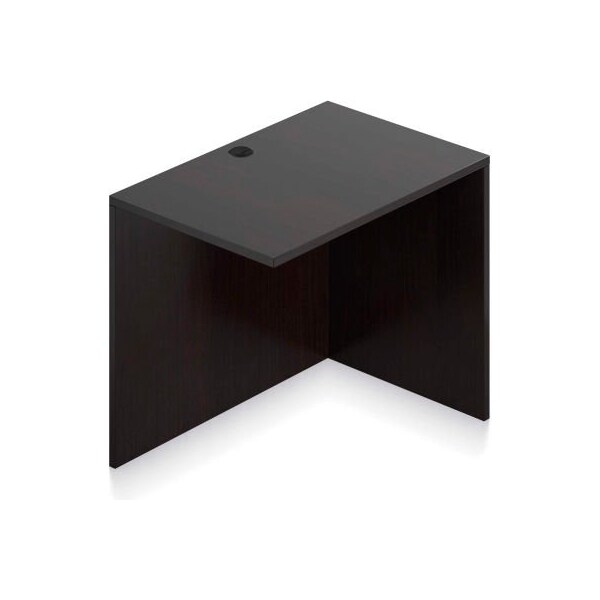 Gec Offices To Go Return Desk - 36"W x 24"D x 29-1/2"H - Espresso - SL3624R-AEL
