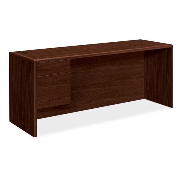 Hon 29.5 x 72 x 24 in. Credenza Single Left Pedestal - HON10746LNN