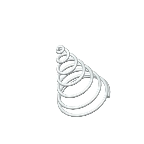 Approved Vendor Taper Spring, Lo= 0.85 , So= 0.312 , W= 0.049 - G409989743