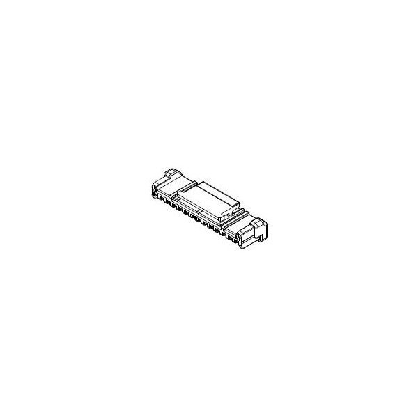 Molex Headers & Wire Housings 2.00Mm Micro-Lock  Wire-To-Board Crimp Housing, 6 Circuits, White - 5036580600