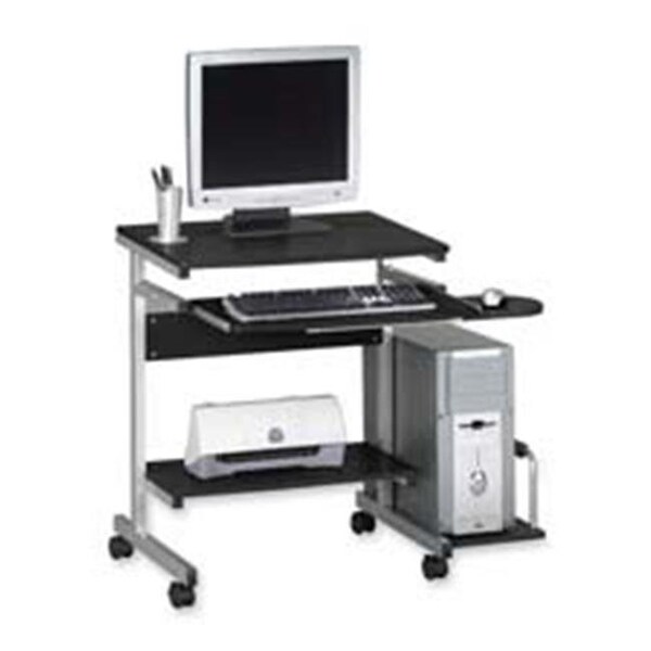 Mayline Group Mayline Group MLN946ANT PC Desk Cart- 5 Casters- 36-.50in.x19-.25in.x31-.25in.- Med. Cherry - MLN946ANT