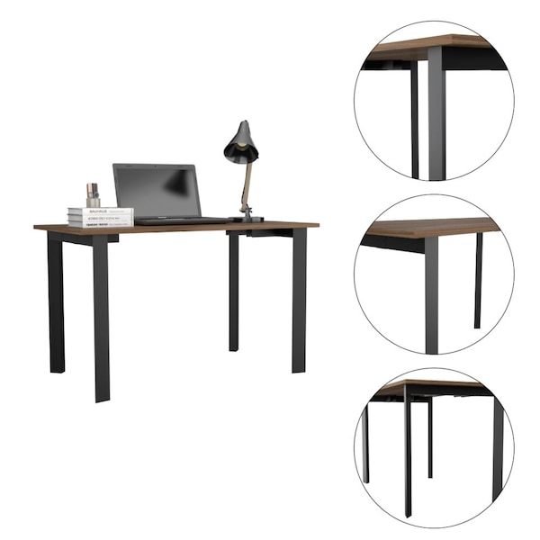 Tuhome 25.2 in. D X 28.8 in. H, 47.2 in. W X Laminate, Brown - ELG5966