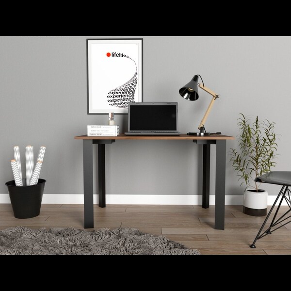 Tuhome 25.2 in. D X 28.8 in. H, 47.2 in. W X Laminate, Brown - ELG5966