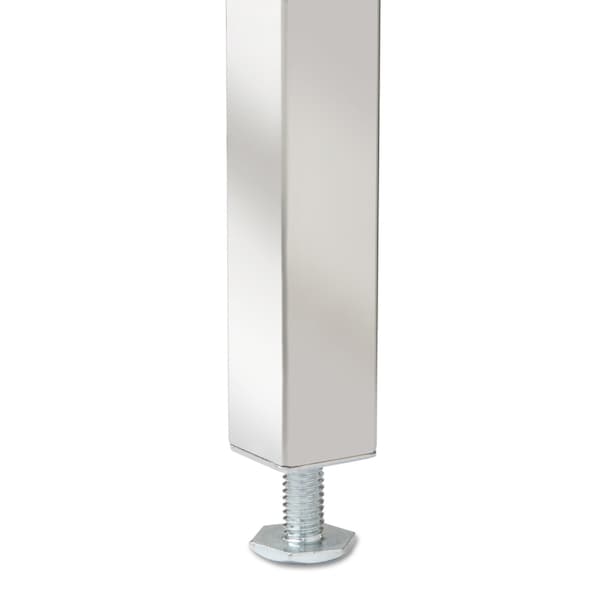 Alera Pedestal Desk Double Pedestal Steel Desk, 30 in D X 29-1/2 in H, 60" W X Steel, Cherry - ALESD216030PO