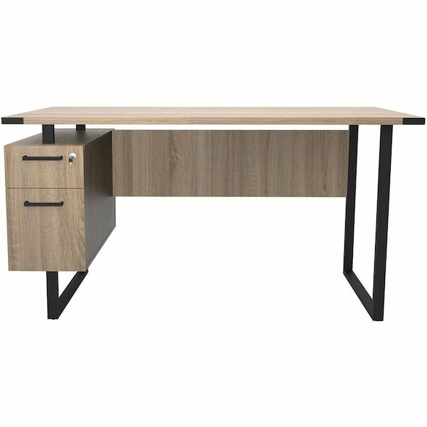 Mirella Office Desk, 24 1/8 in D X 30 in H, 62 1/4 in W X - 5513SDD