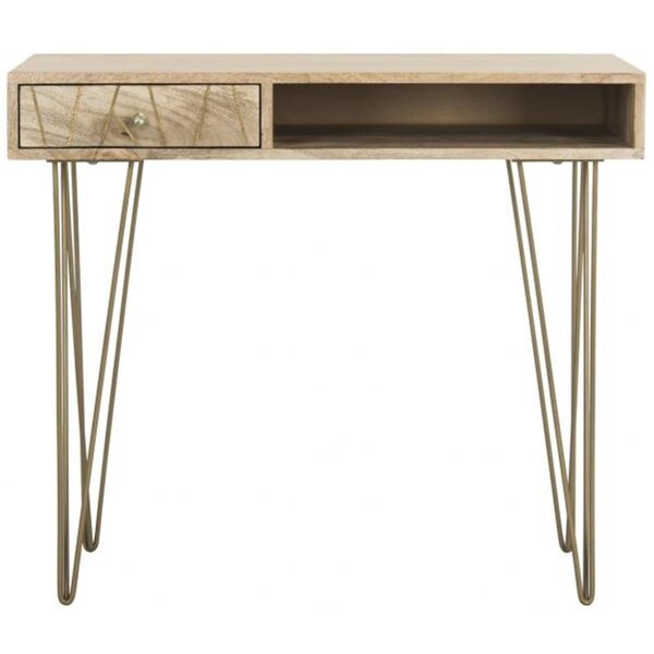 Safavieh 30 x 15.7 x 35 in. Marigold Desk, Natural - DSK9001A