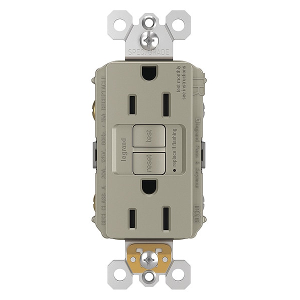 Zoro Select NEMA 15A 4-3/16" H x 1-3/4" W x 1-1/8" D Power Inlet - 1597TRNICC4