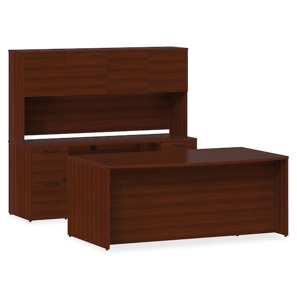 Lorell Prominence 2.0 Mahogany Laminate Bridge - PB2448MY