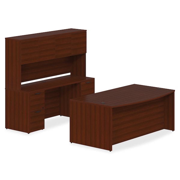 Lorell Prominence 2.0 Mahogany Laminate Bridge - PB2448MY