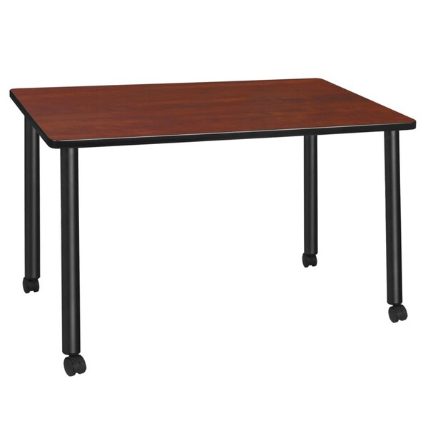 Regency Desk Shells, 24 D X 29 H, 48 W X Wood, Metal, Cherry - MDCL4824CHBK