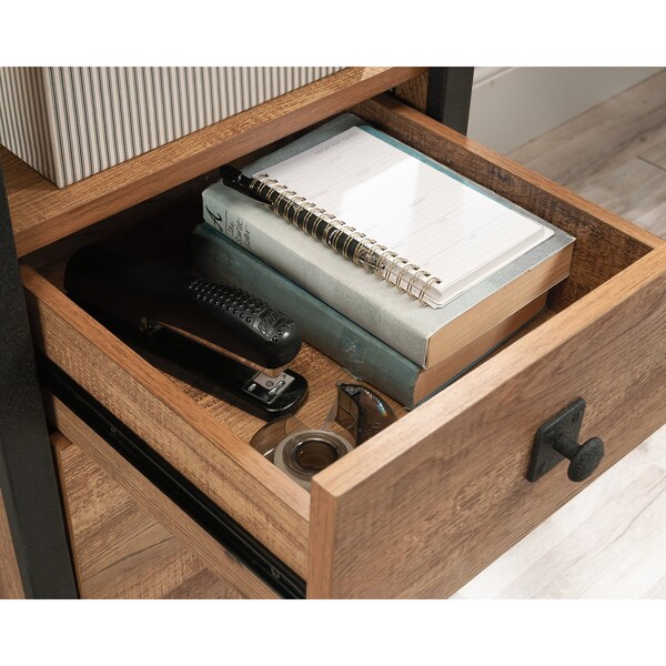Sauder 17.91 in D X 29.61 in H, 47.24 in W X Engineered wood, Metal - 431615