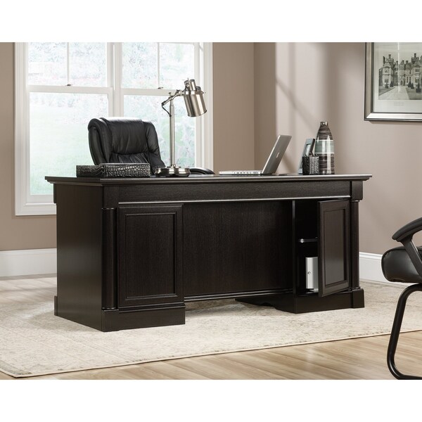 Sauder 29.53 in D X 29.61 in H, 65.12 in W X Engineered wood - 416513