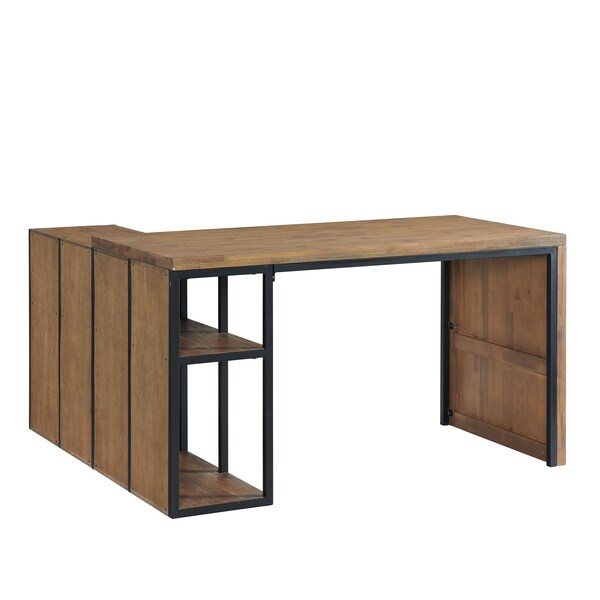 Alaterre Furniture 55 D X 30 H, 55 W X Acacia, Natural Aged Brown - ANLO0833
