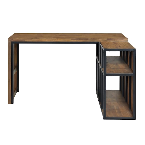 Alaterre Furniture 55 D X 30 H, 55 W X Acacia, Natural Aged Brown - ANLO0833