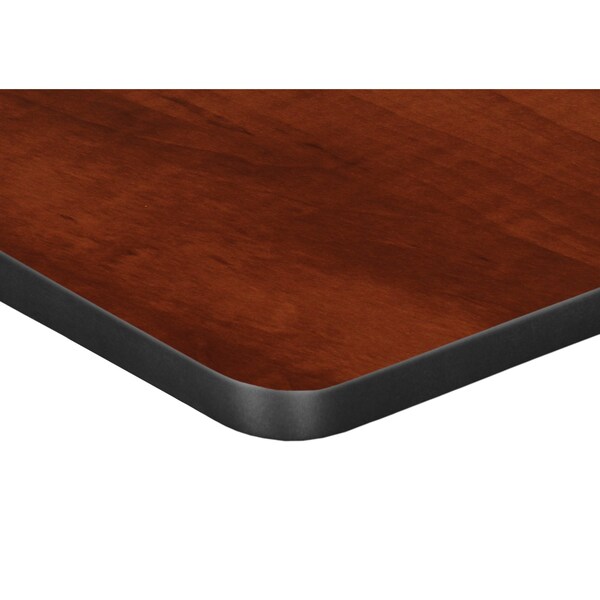 Regency Rectangle School Desks, 18 D X 23-34 H, 26 W X Wood, Metal, Cherry - RSD18526CH