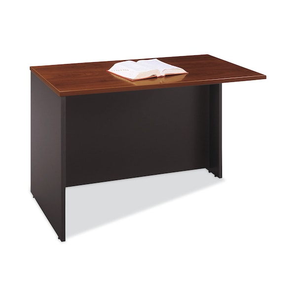 Bush Desk Return Series C Collection 48W Return Bridge, Ha, 23.38 in D X 29.78 in H, 48" W X - WC24424