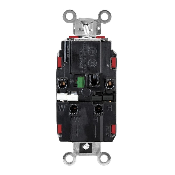 Hubbell Receptacle, 1 hp, 125V AC, NEMA 5-20R - HBL8300STR