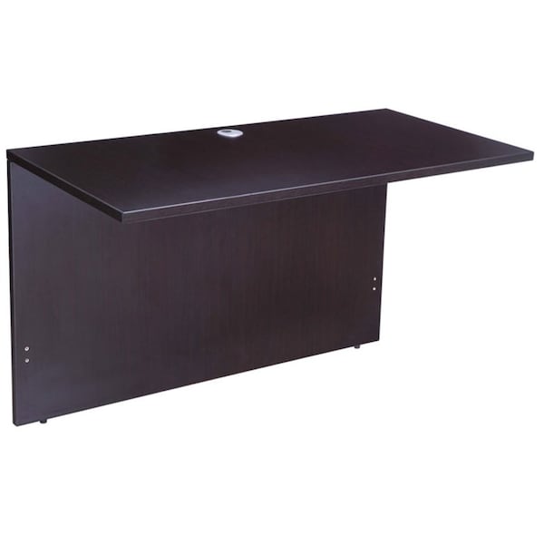 Boss Bridge 47"W x 24"D x 29.5H, Mocha, 24" D X 29 in H, 48 in W X Wood - N170-MOC