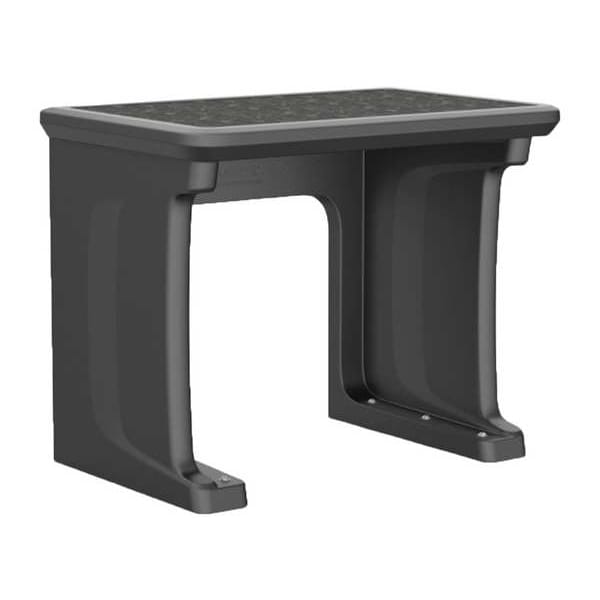 Cortech Freestanding Desk, 24 in D X 29 in H, 36 in W X Black - 7608BK