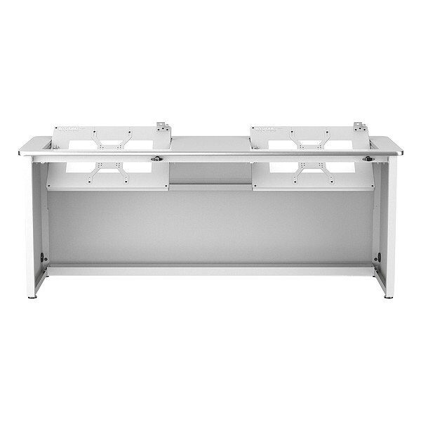 Versadesk Computer Desk, 24 in D X 29 in H, 72 in W X - RSD7224-WW