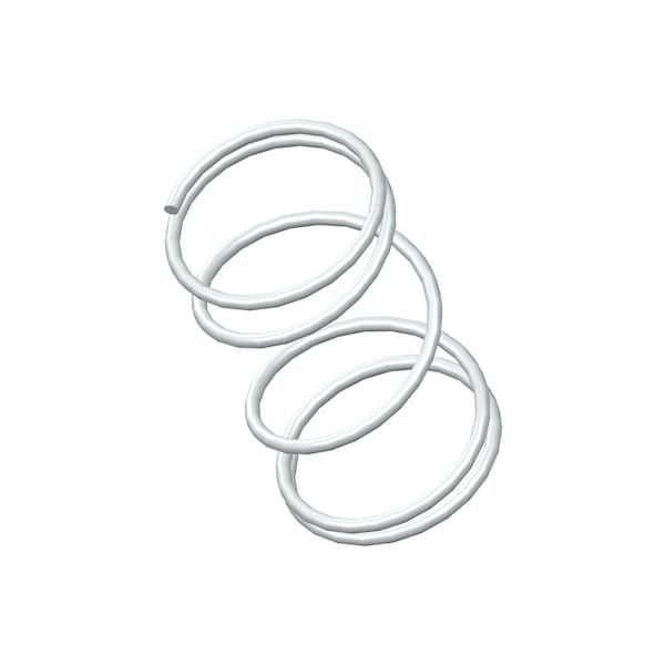 Approved Vendor Compression Spring, O= .609, L= 1.06, W= .039 - G609972859