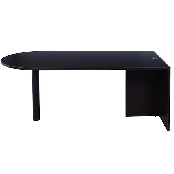 Norstar Bullet Desk, Mocha - 71 x 35 in. - N147-MOC
