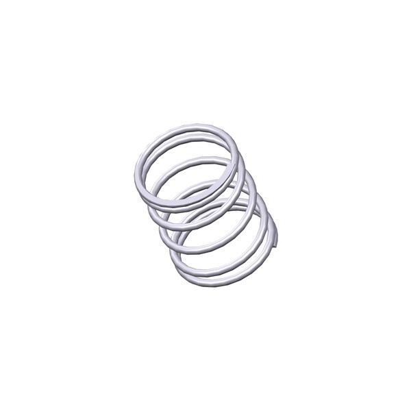 Approved Vendor Compression Spring, O=1.078, L= 1.34, W= .078 - G509960710