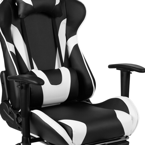 Flash Furniture Black Gaming Desk and Chair Set - BLN-X30RSG1031-BK-GG