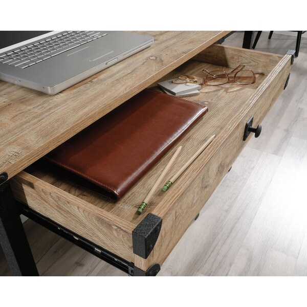 Sauder 23.46 in D X 29.53 in H, 47.48 in W X Engineered wood, Metal - 425907