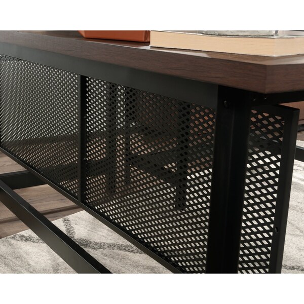 Sauder 65.98 in D X 29.76 in H, 65.98 in W X Engineered wood, Metal - 430071