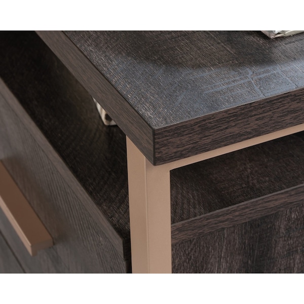Sauder 60.08 in D X 30.08 in H, 60.08 in W X Engineered wood, Metal - 433372