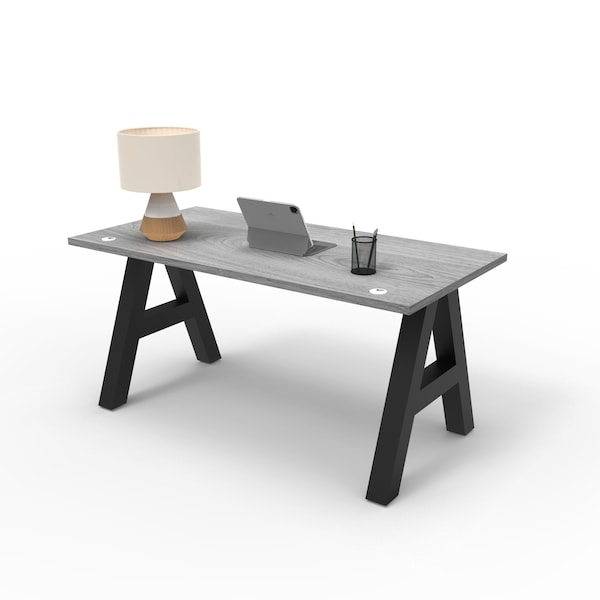 We'Re It A-Frame Writing Desk W/ Modesty Panel, 30 in D X 30 in H, 72 in W X Laminate - AF7230-MOD-GO