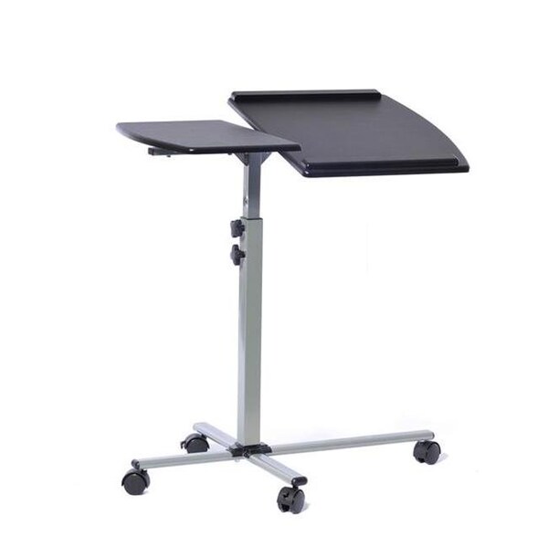 Techni Mobili Techni Mobili RTA-B003-GPH06 Rolling Adjustable Laptop Cart; Graphite - 30-35 x 29.5 x 17.5 in. - RTA-B003-GPH06