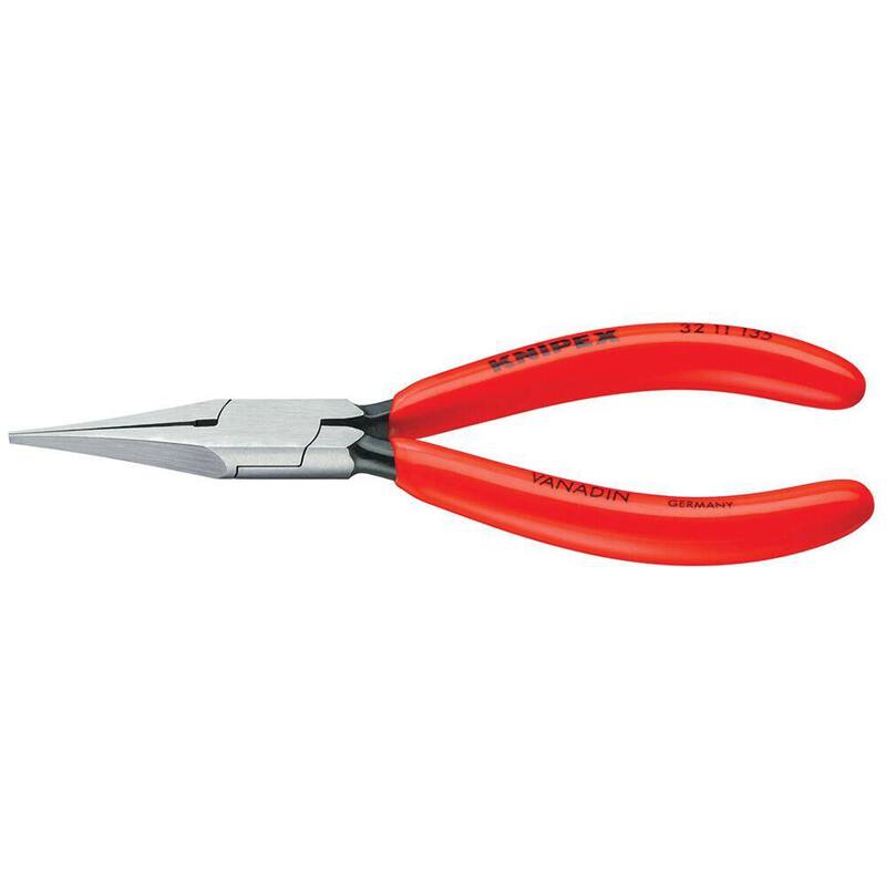 KNIPEX 5-1/4 in. Long Nose Relay Adjusting Pliers - 32 11 135