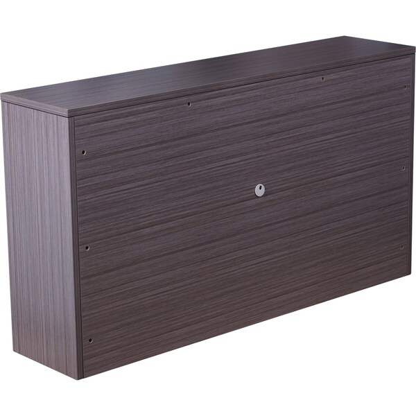 Boss Hutch With Doors, Driftwood, 71"x15"x36", Driftwood - N144-DW