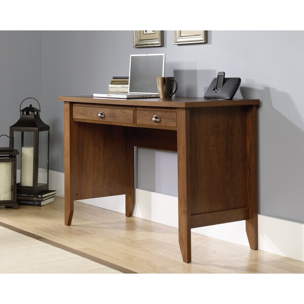 Sauder Computer Desk, 19.45 in D X 30.28 in H, 47.16 in W X Engineered wood - 410416