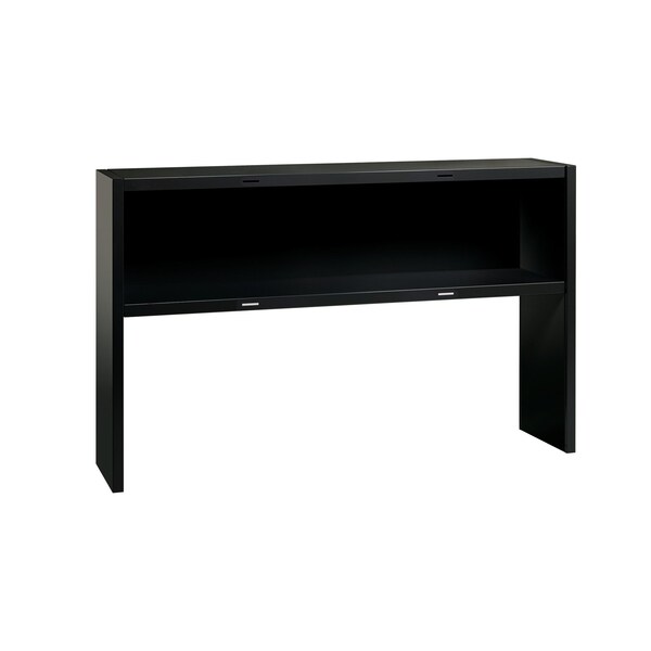 Hirsh Desk Hutch, 36 in H, 59 in W X Metal, Black - 20561
