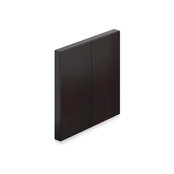 Gec Offices To Go - Visual Board Cabinet - 48" W x 48"D - Espresso - SL4848VB-AEL